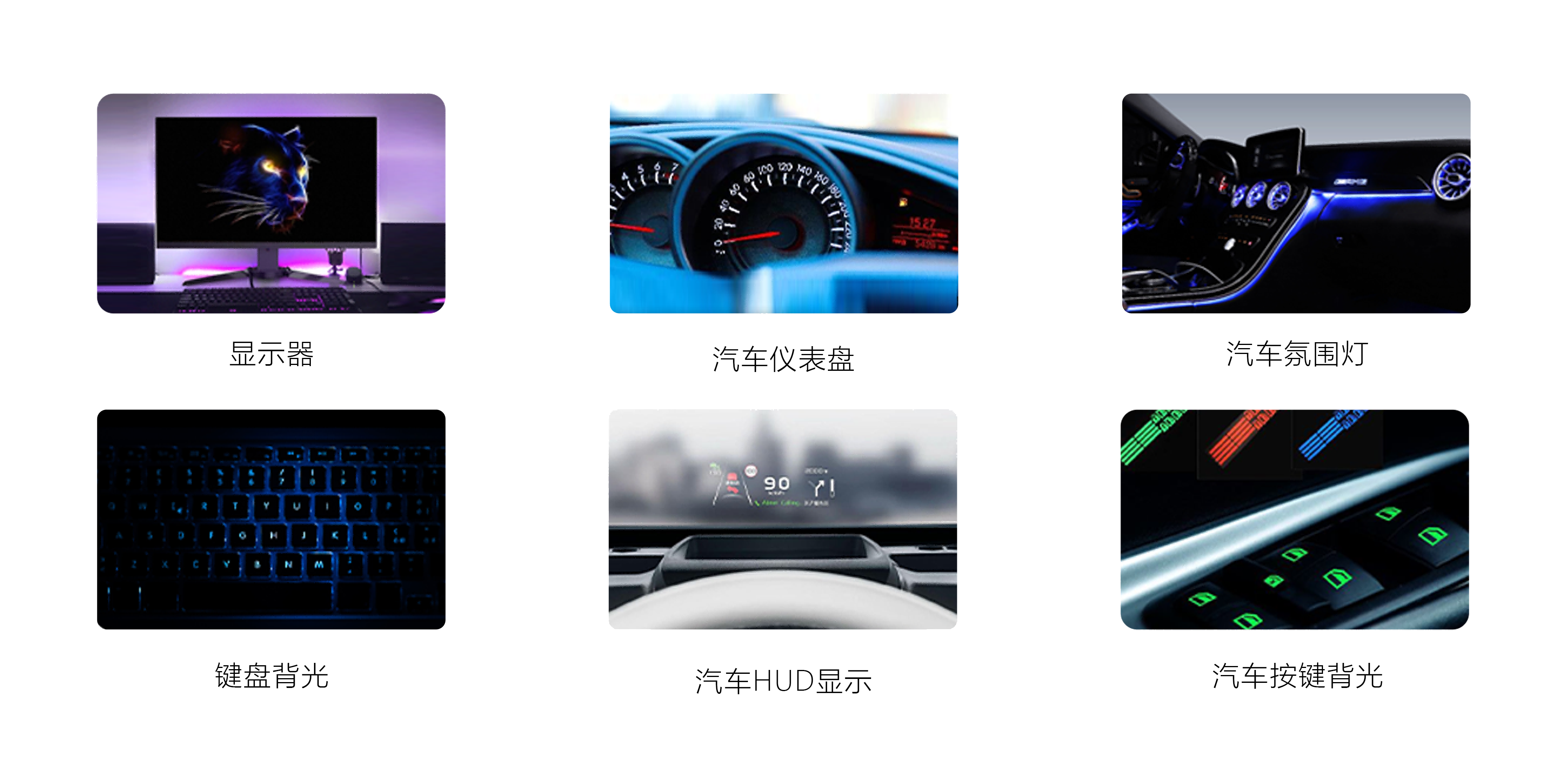 键盘与汽车氛围灯检测系统 键盘与汽车氛围灯检测系统